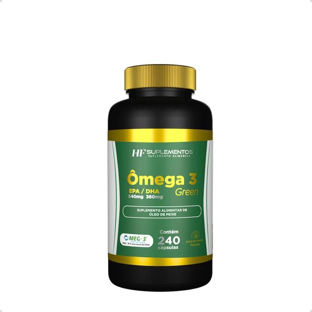 2X Omega 3 1000Mg 240Cps Hf Suplements Green.