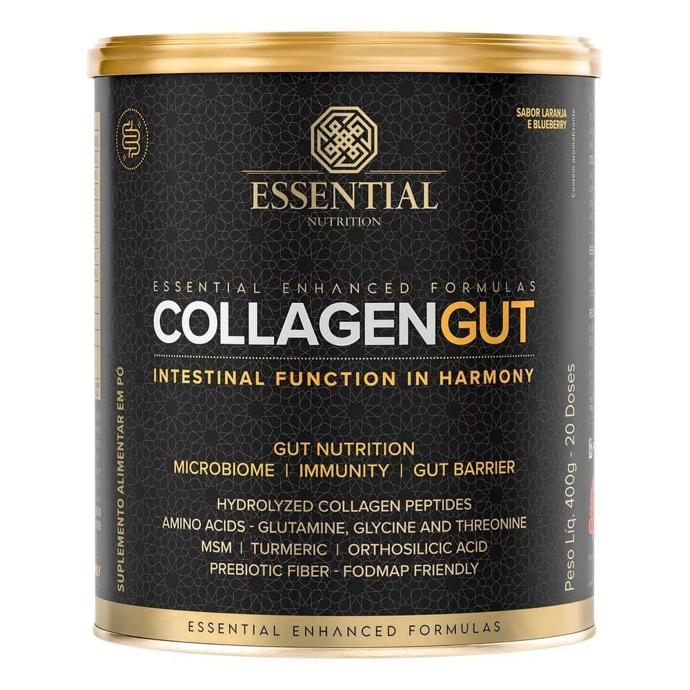 2X Suplemento Em Pó Essential Nutrition Collagen Gut Colágen