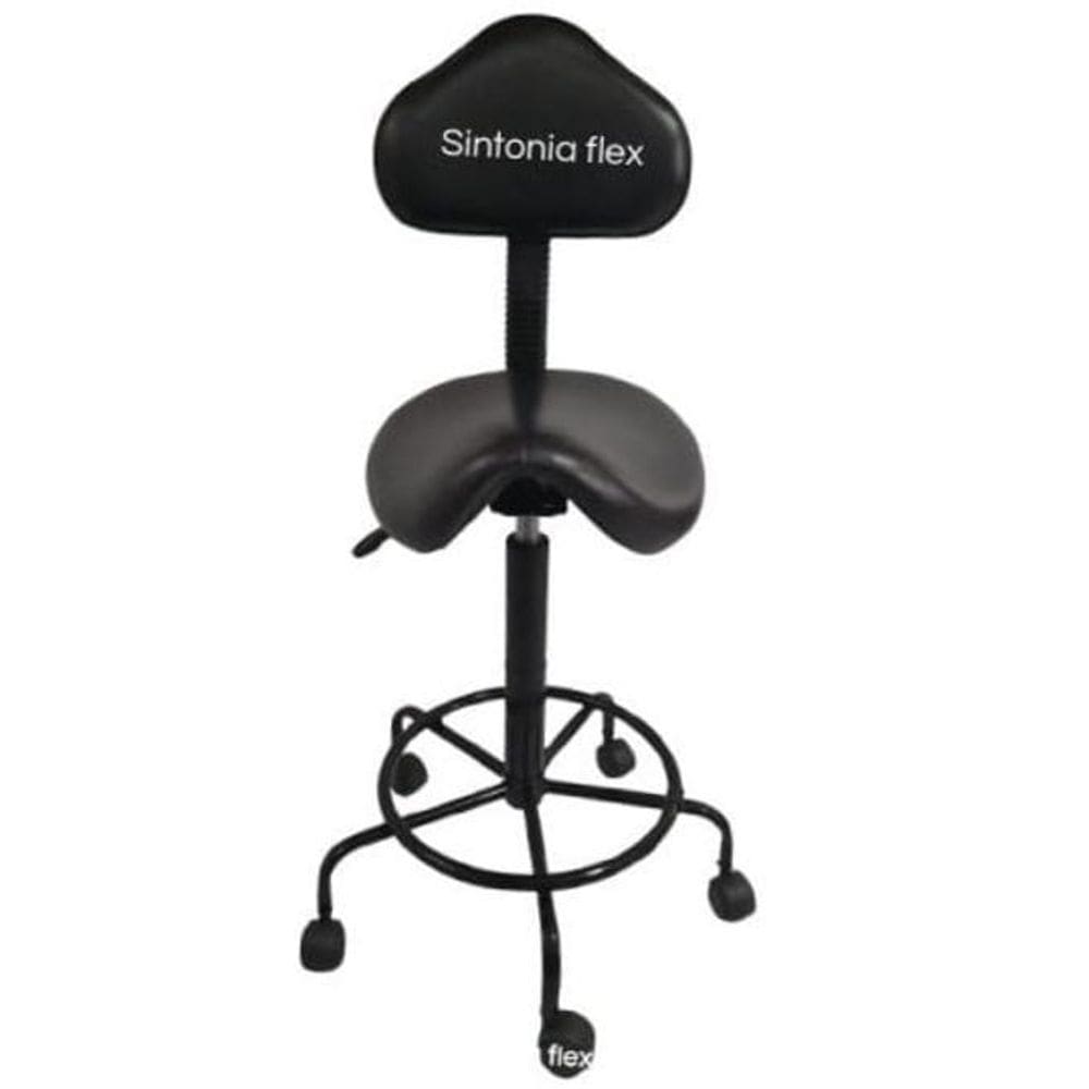 Cadeira Mocho Sela Alta 65 Min. 75 Max. Corano Preto