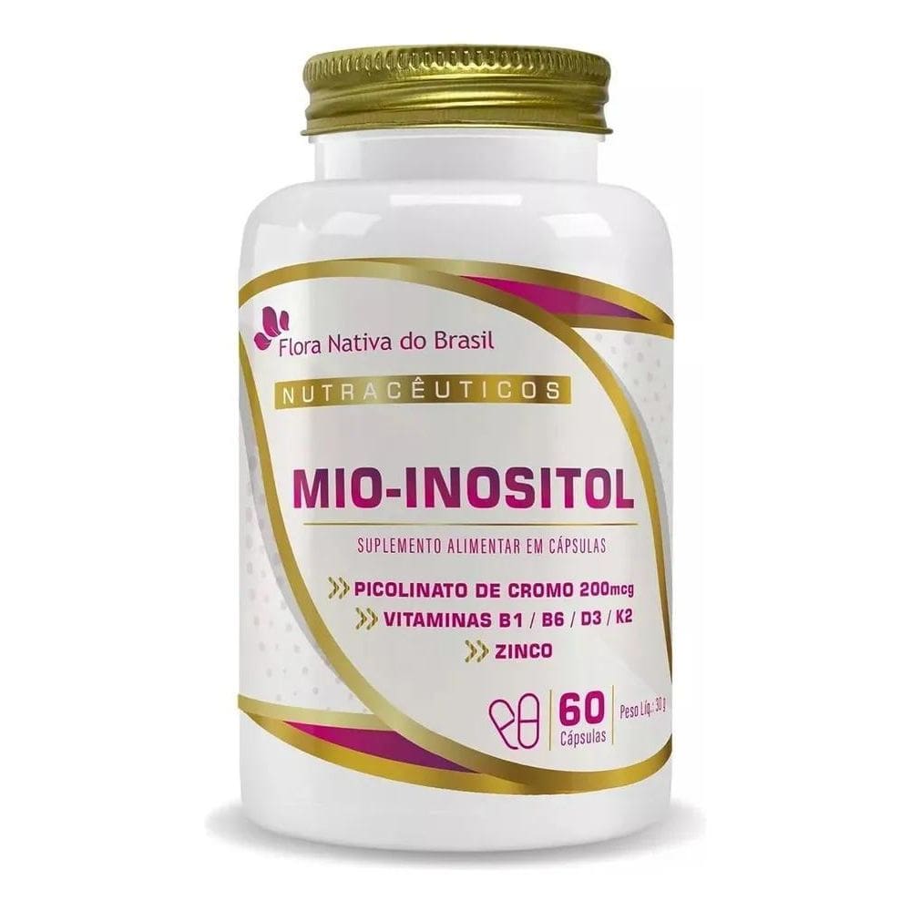2X Mio Inositol + Picolitano De Cromo, Zinco E Vitaminas