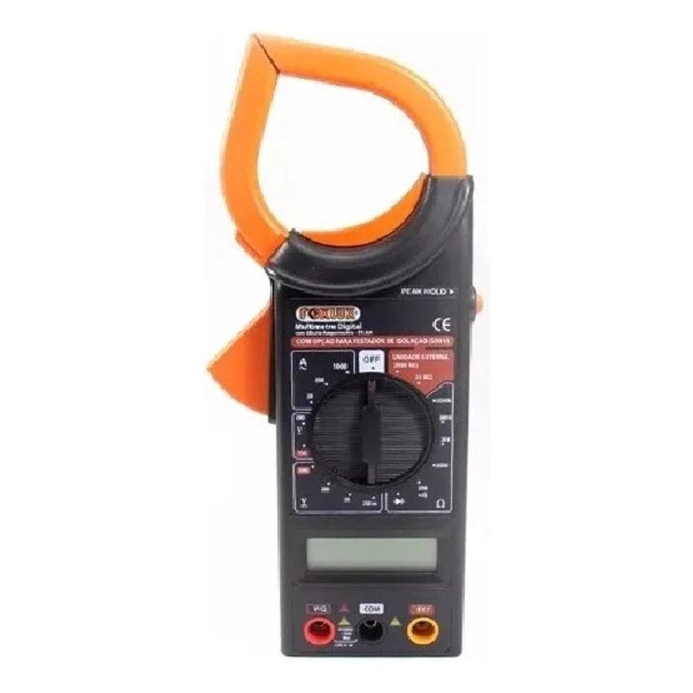 2X Alicate Amperímetro Digital Fx-Aa - 30.02 Foxlux