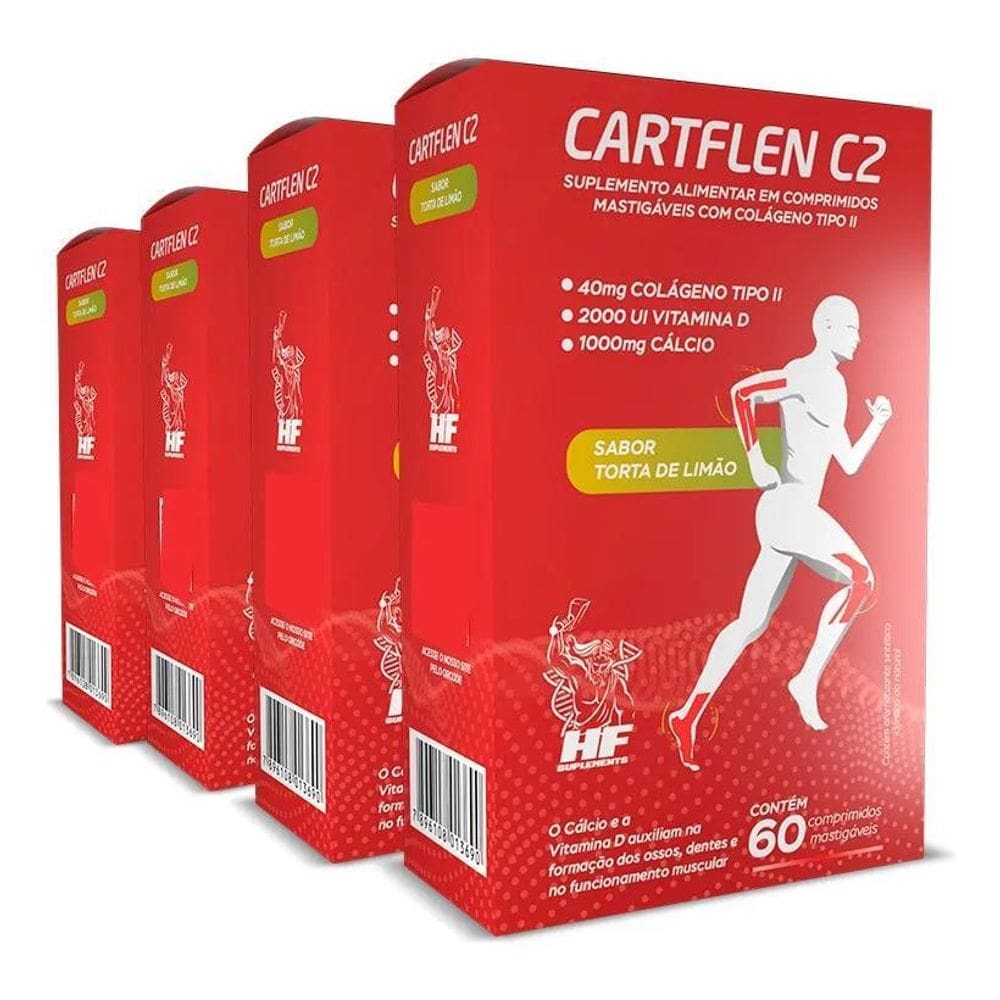2X Cartflen C2 Colageno Tipo Ii 4X 60 Comp Hf Suplements