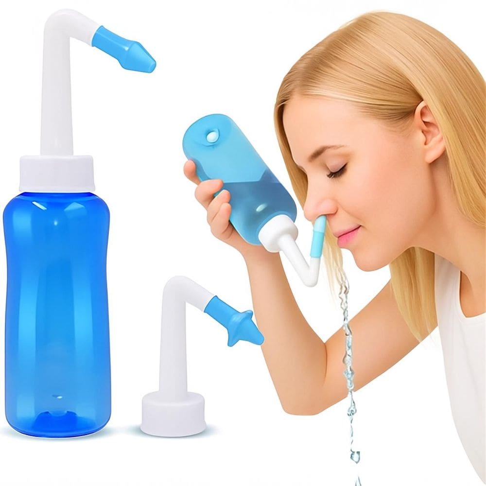 Limpador Nasal Premium Com Reservatório Ergonômico De 300Ml