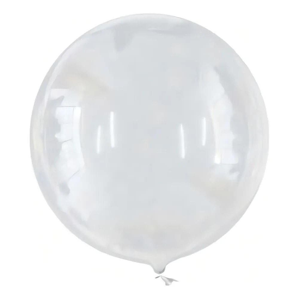 2X 10 Balão Bubble 18 Polegadas Festa Aniversário Casamento