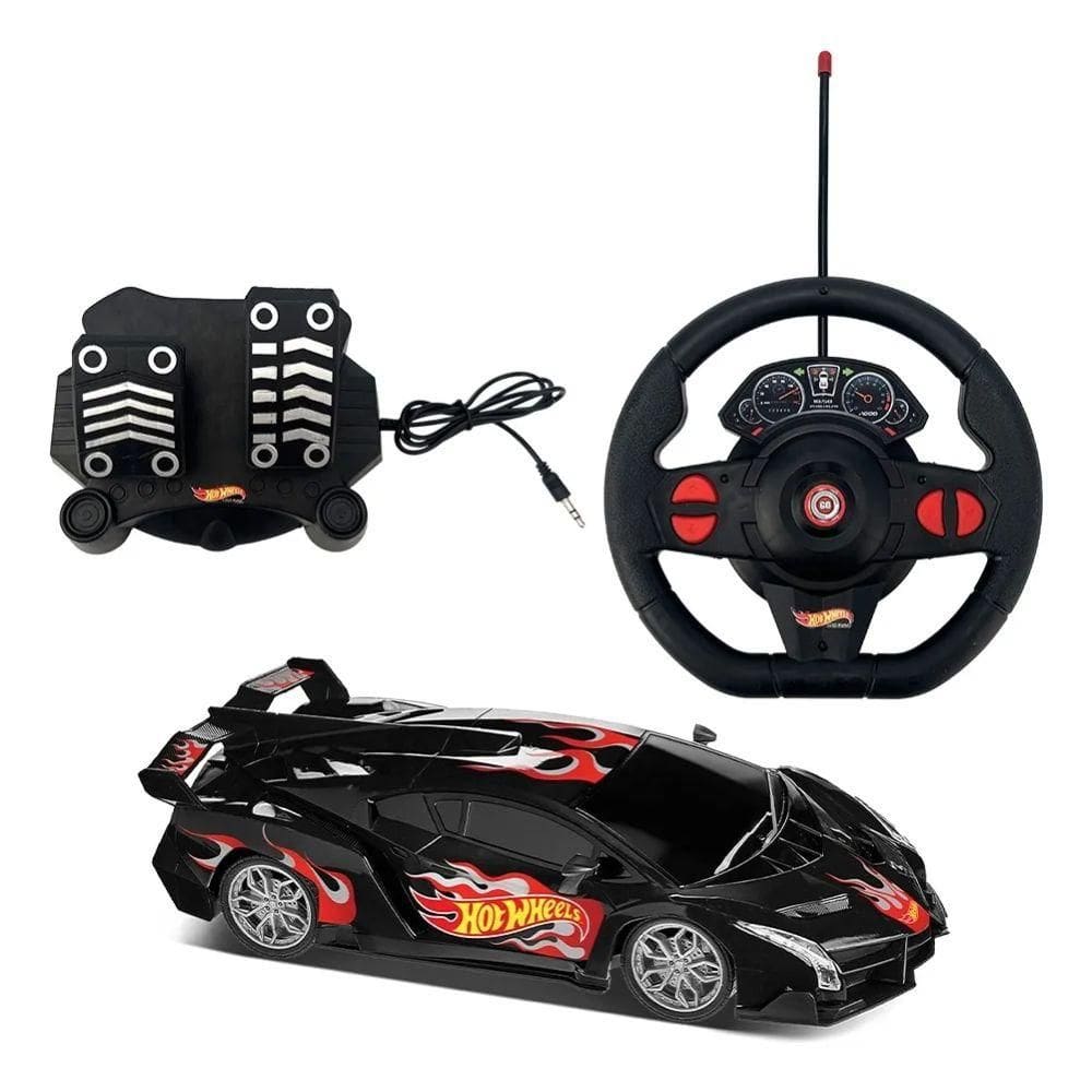 Carro Infantil Hot Wheels Controle Remoto RC Turbo - Mattel