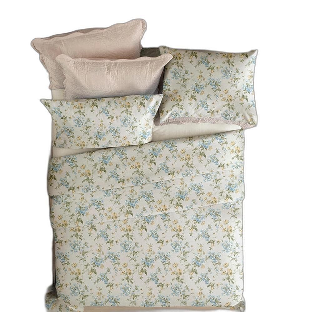 Jogo De Cama Queen 4 Peças 100% Algodão Essenciale