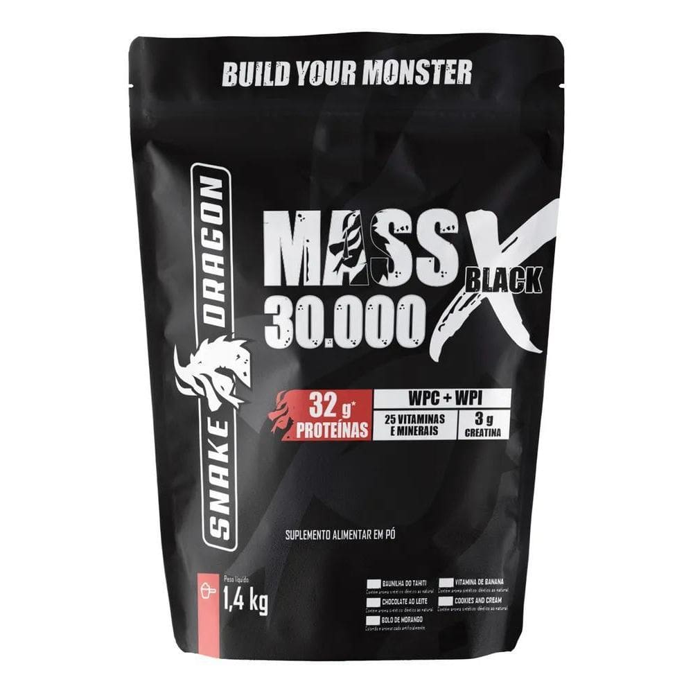 2X Snake Dragon Massa Ganho De Volume Músculos Ipercalorico
