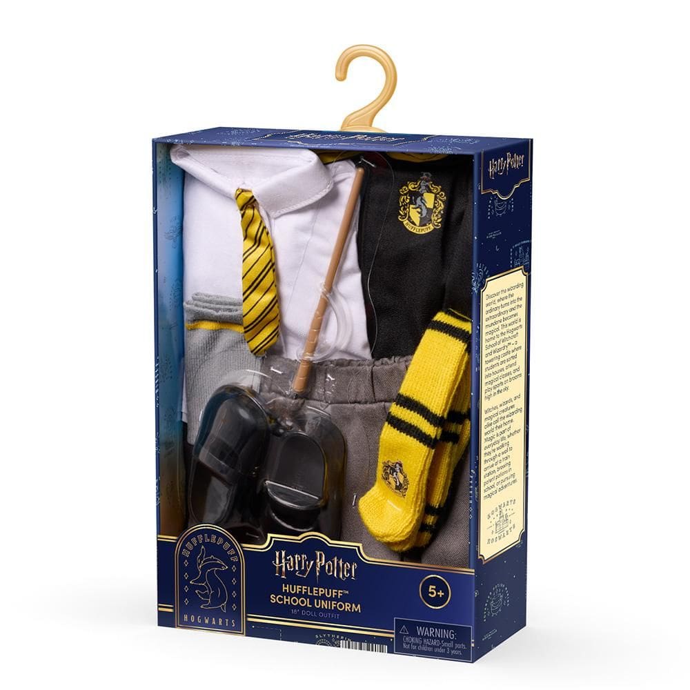 Uniforme Escolar para Bonecas Harry Potter-Lufa Lufa