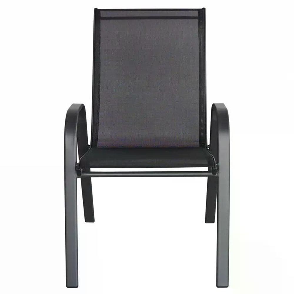 Cadeira Sling Preta Just Home Collection