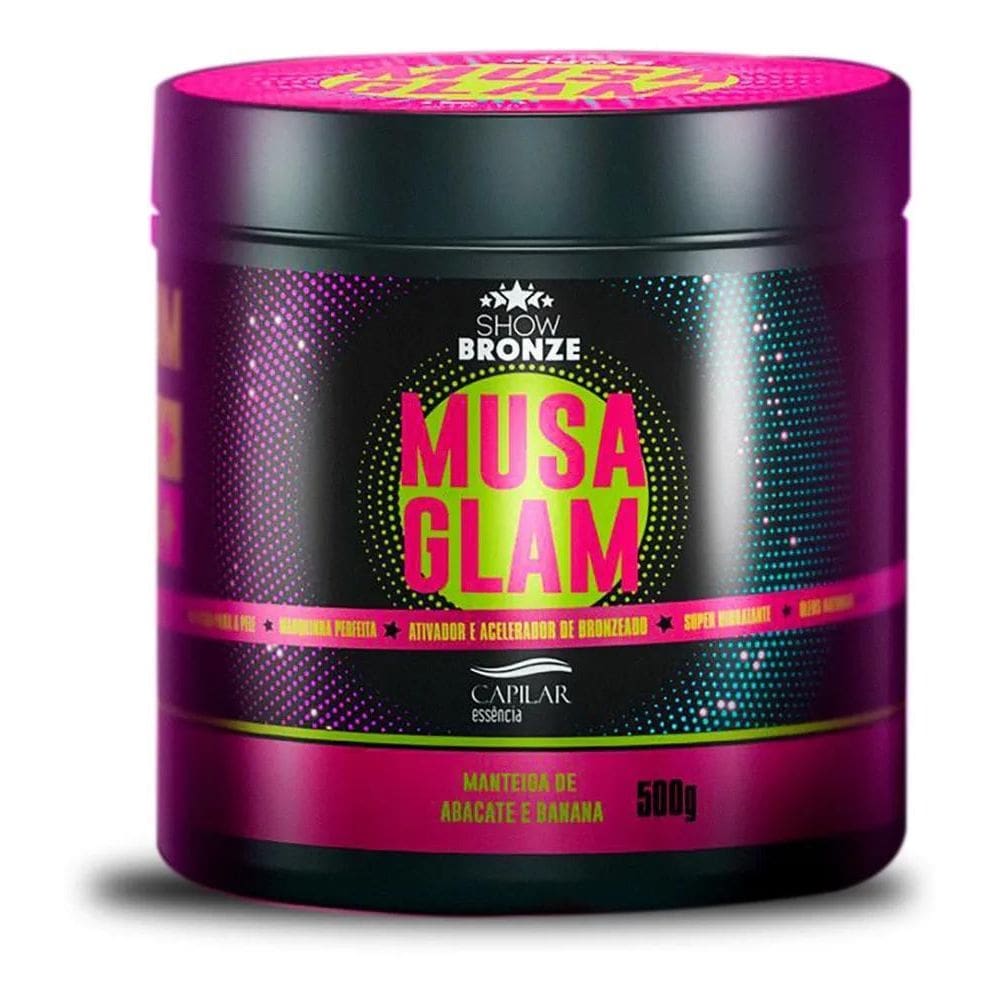 2X Ativador E Acelerador De Bronzeado Musa Glam 500Gr Marqui