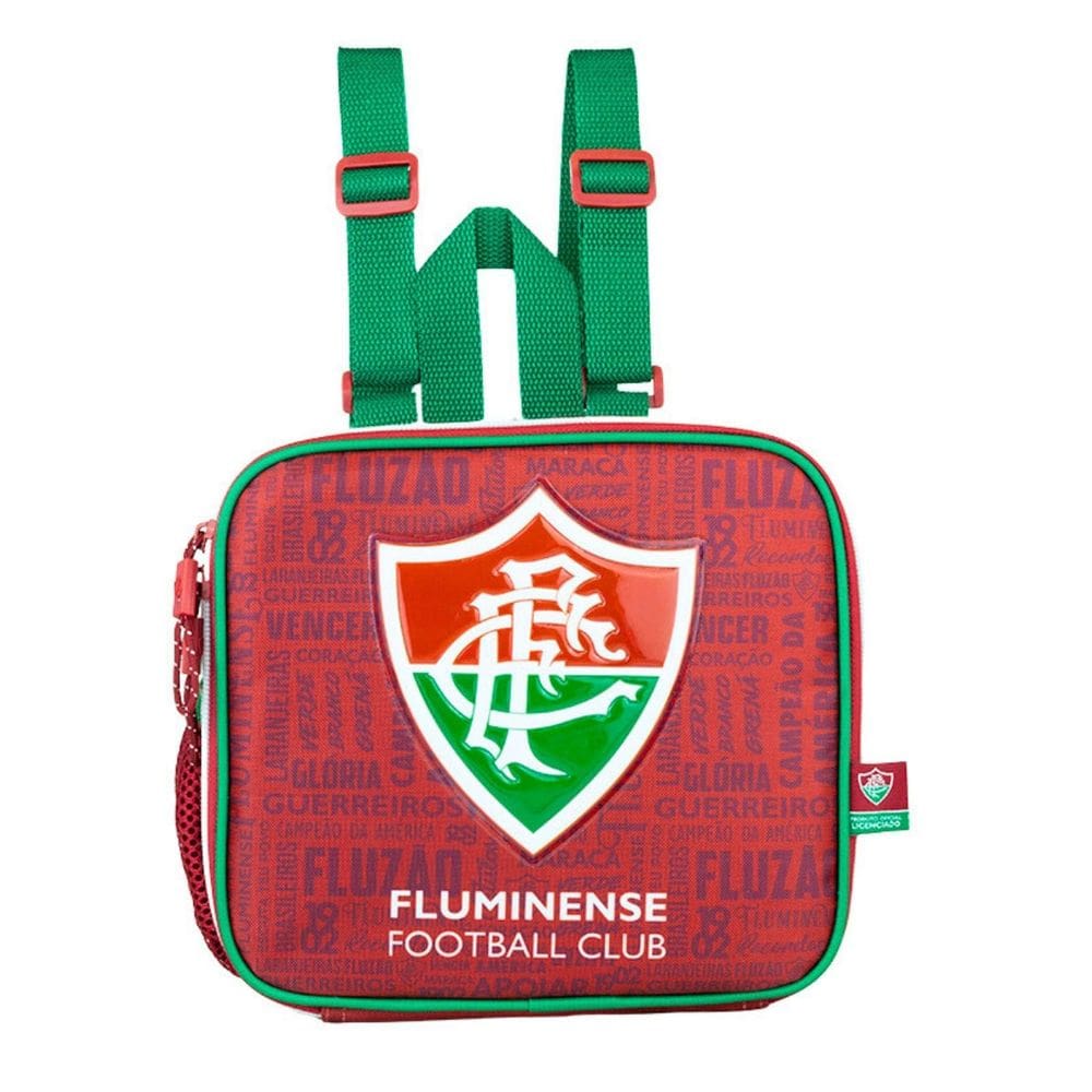 Lancheira Escolar Térmica Futebol Time Fluminense