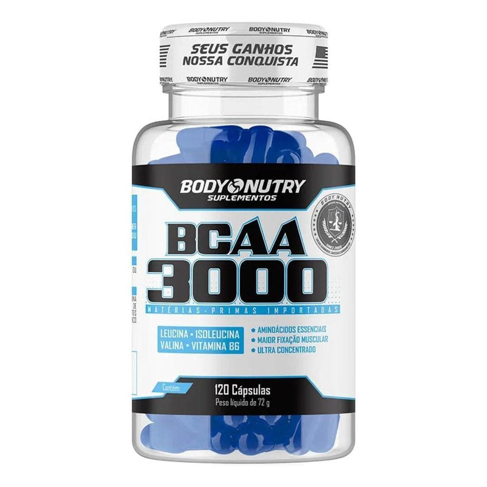 2X Bcaa 3000 - 120 Cápsulas - Ultra Concentrado