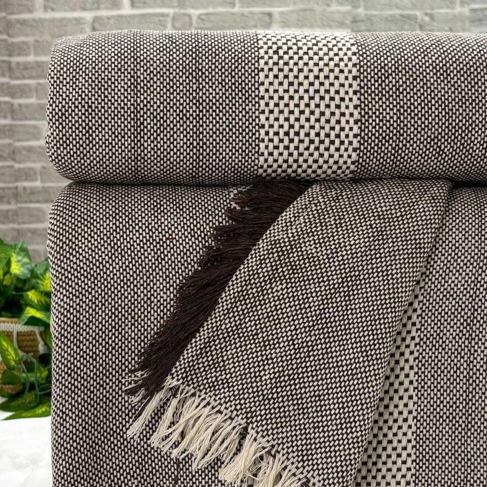 Manta Essenza King 220x260 Cafe/cru