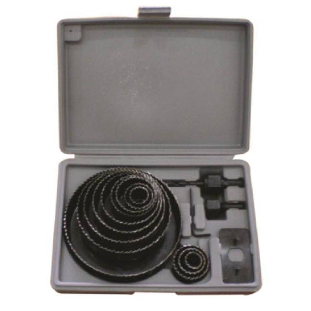 Jogo De Serra Copo Madeira 16 Peças - Conex