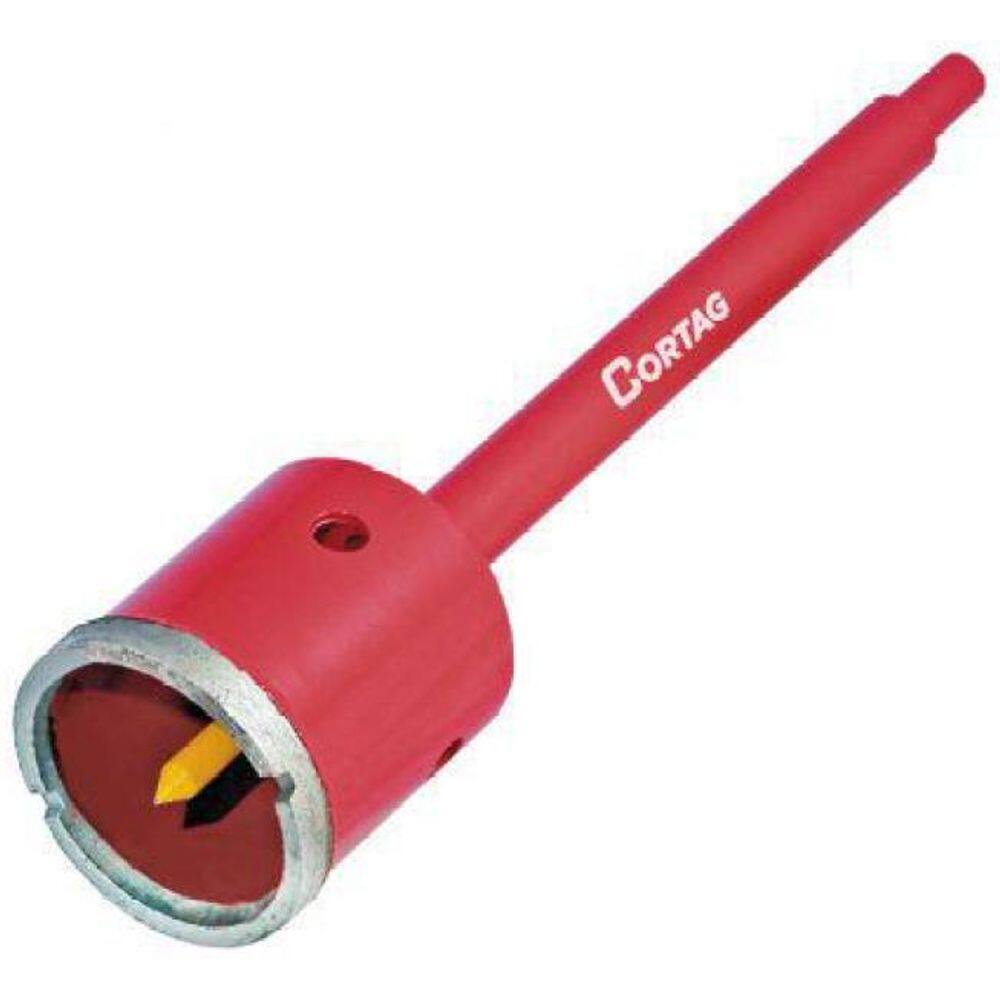 Serra Copo Diamantada Haste E Pino 19 Mm Cortag 61413