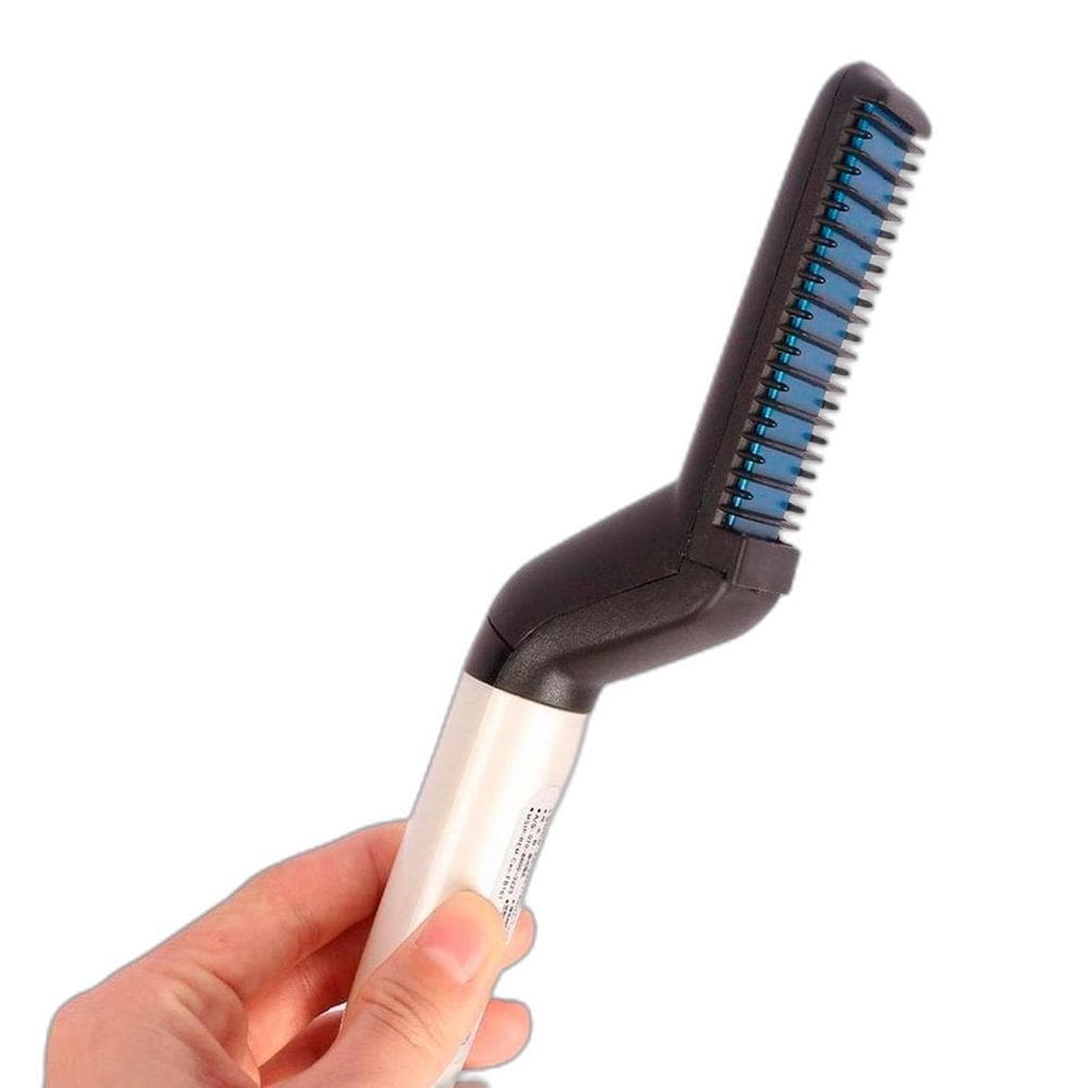 Pente Eletrico Desembaraça Cabelo Curto Longo E Barba