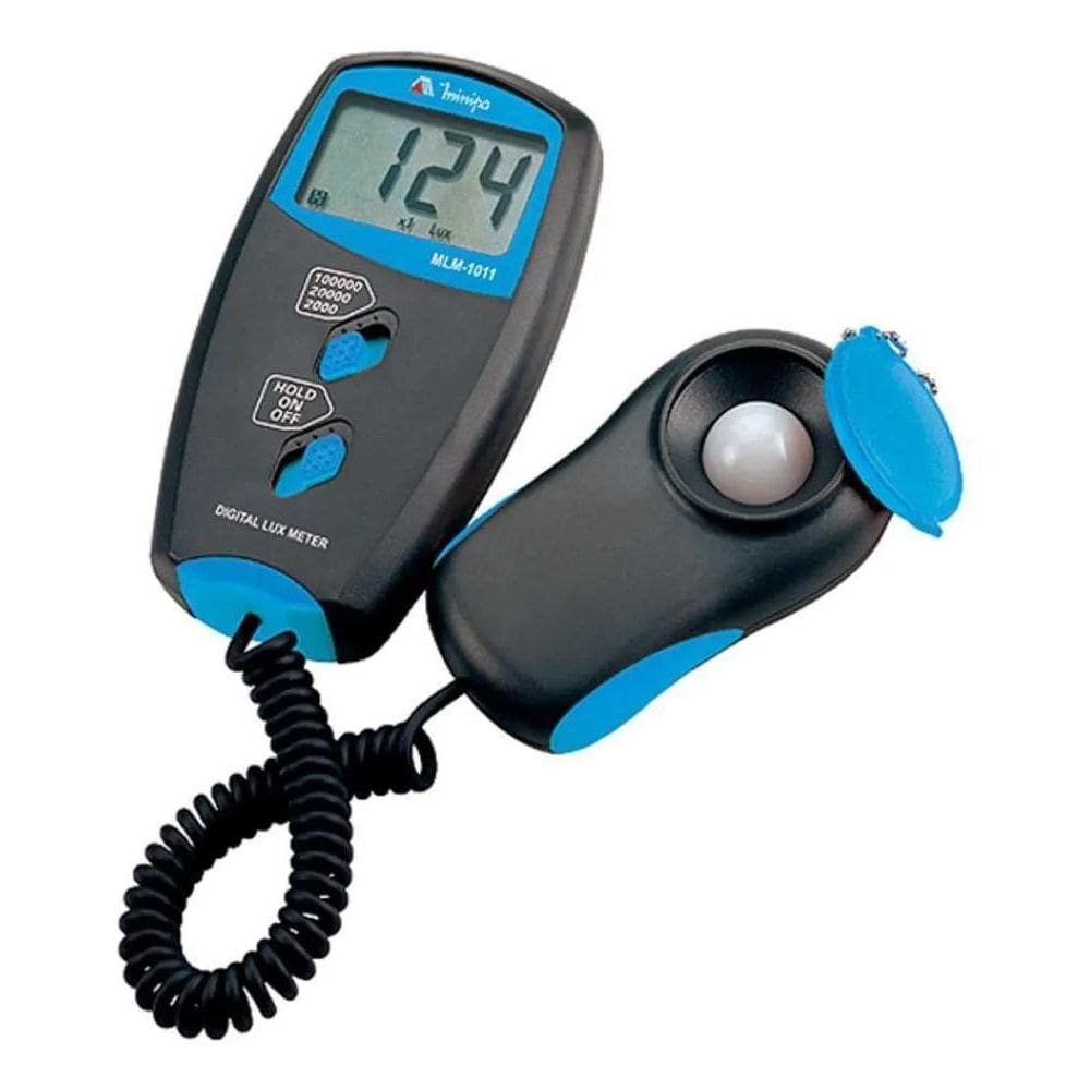 2X Medidor Intensidade Luminosa Minipa Mlm-1011 Lux Lumens
