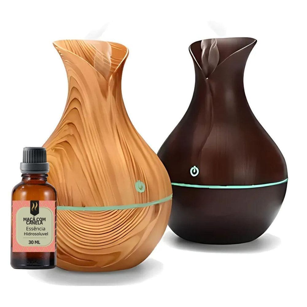 Kit Aromatizador Elétrico + Essência Escolha Cor E Essência