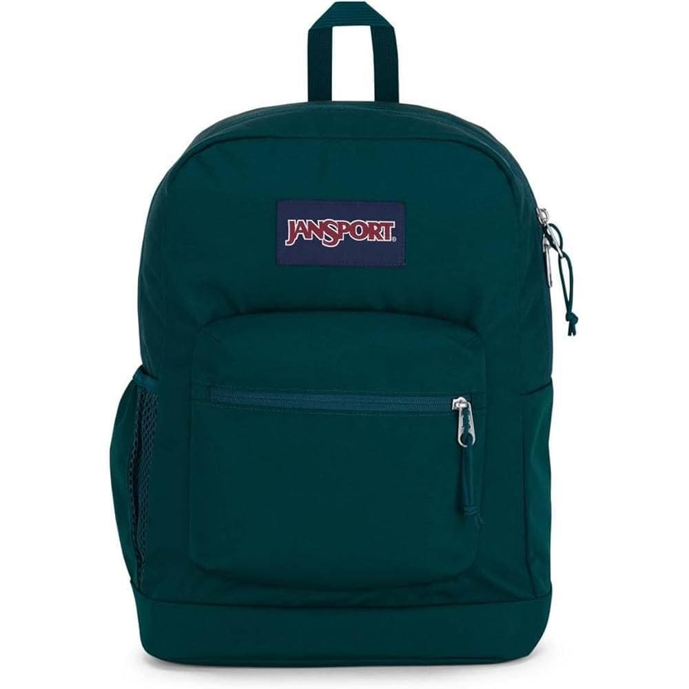 Mochila Jansport Cross Town Plus Deep Juniper Verde