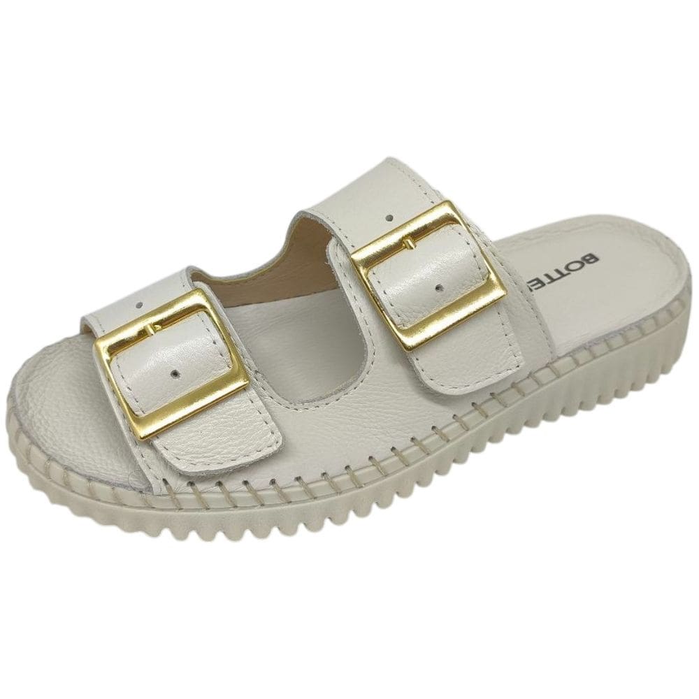 Chinelo Feminino Couro leveza Conforto Casual Birk Bottero