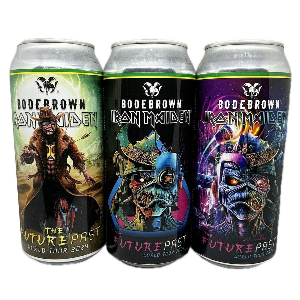 3 Cerveja Iron Maiden Future Past 473Ml Lançamento Tour 2025