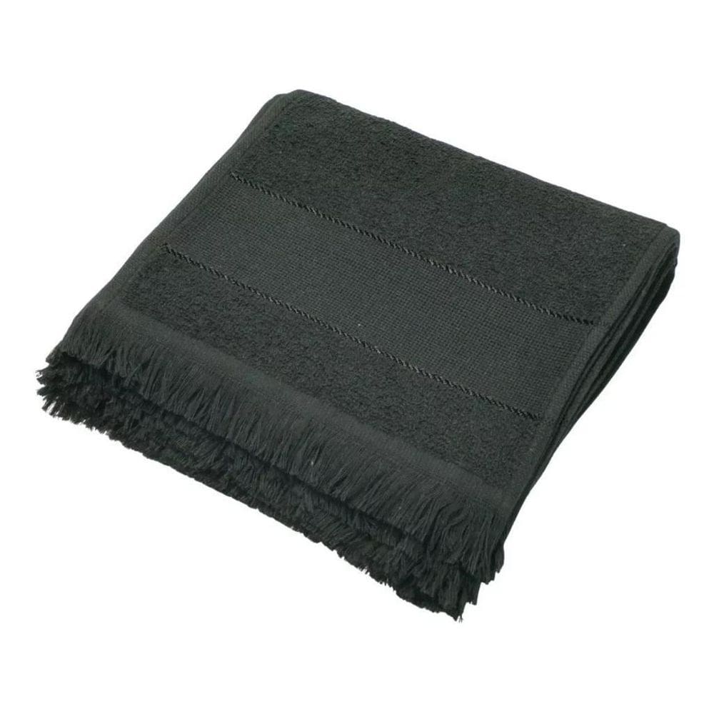 Kit 5 Toalha Manicure E Pedicure 21X31Cm Preto