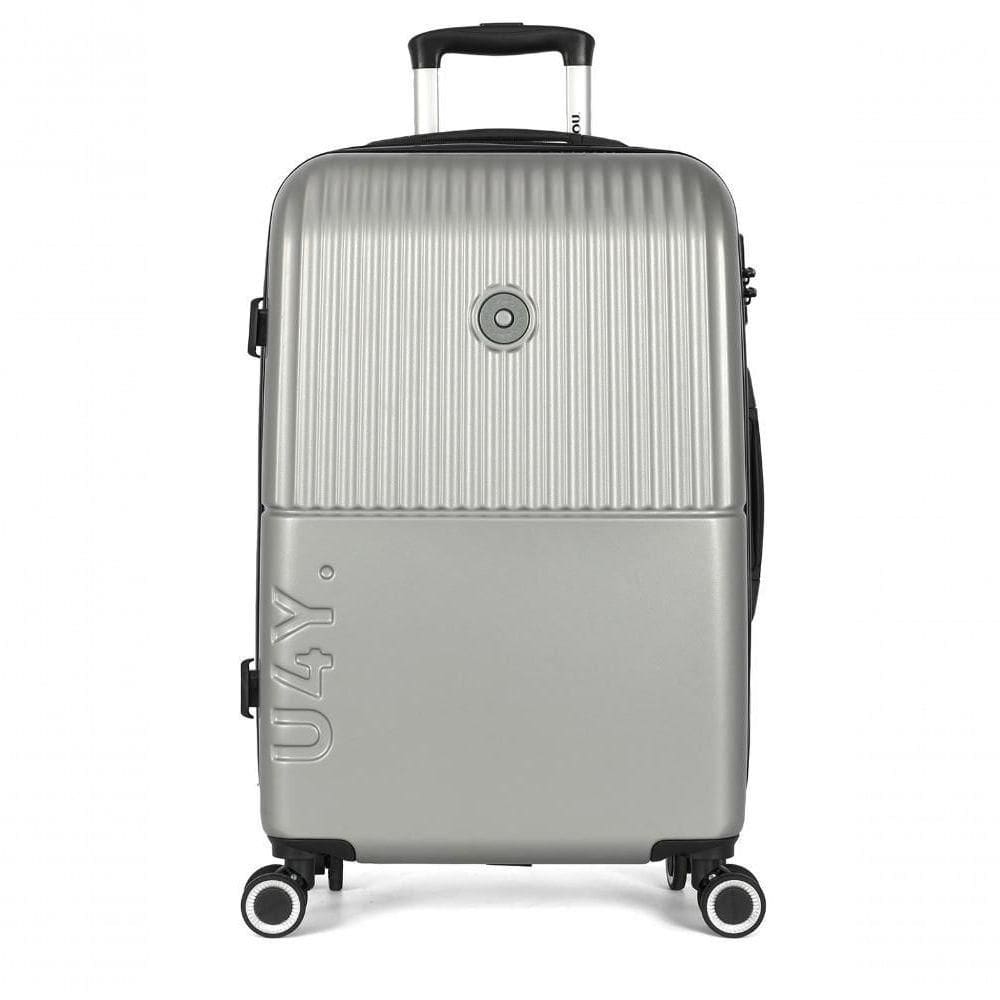 Mala De Viagem Grande Prata - 28 Prata