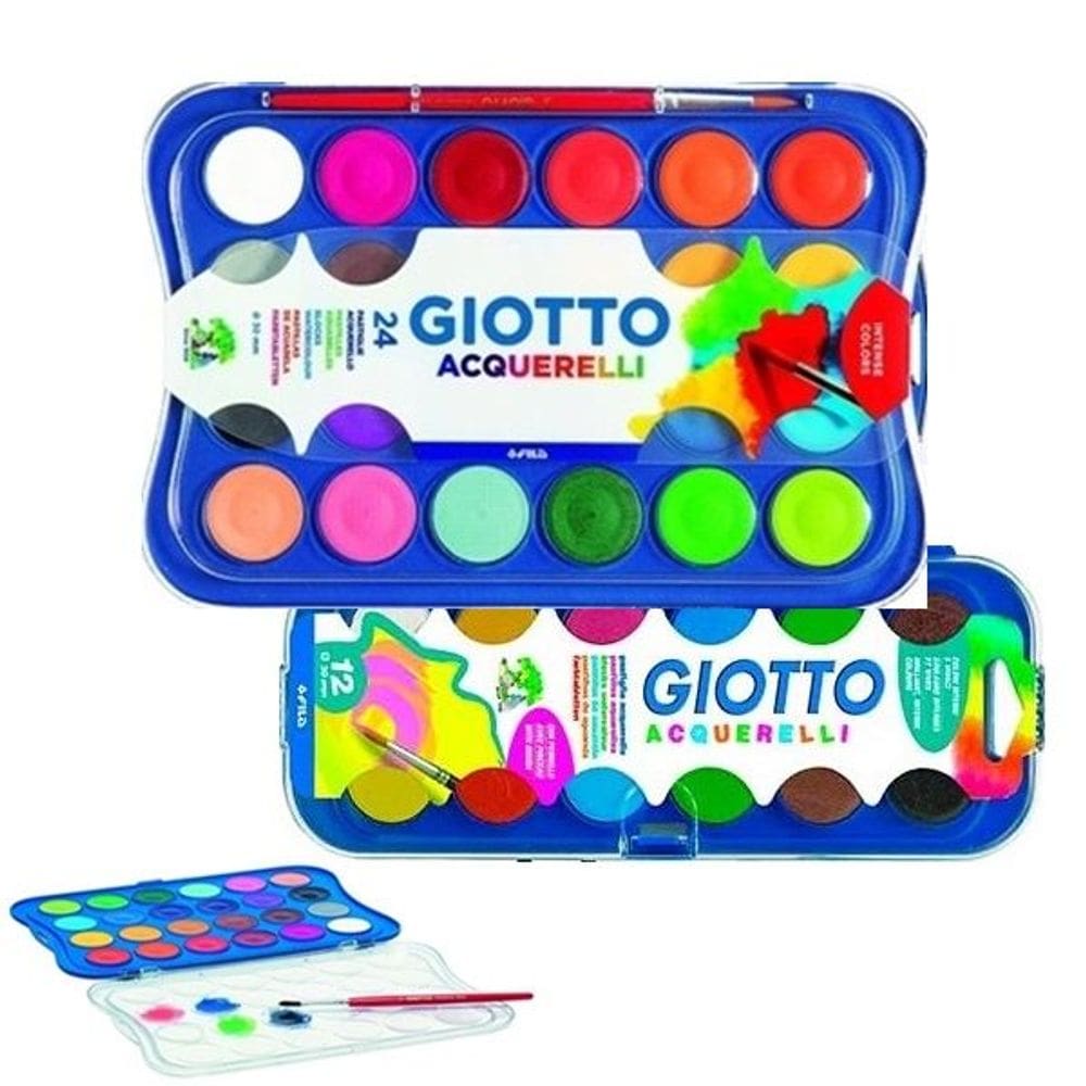 Aquarela Giotto - 24 Cores