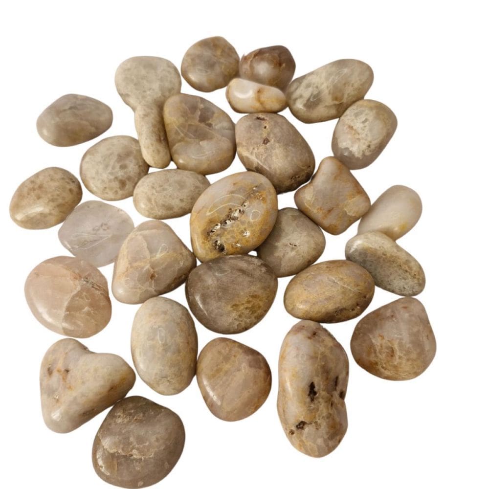 Pedra Quartzo Opalado Rolado 2 A 4 Cm 500G Natural