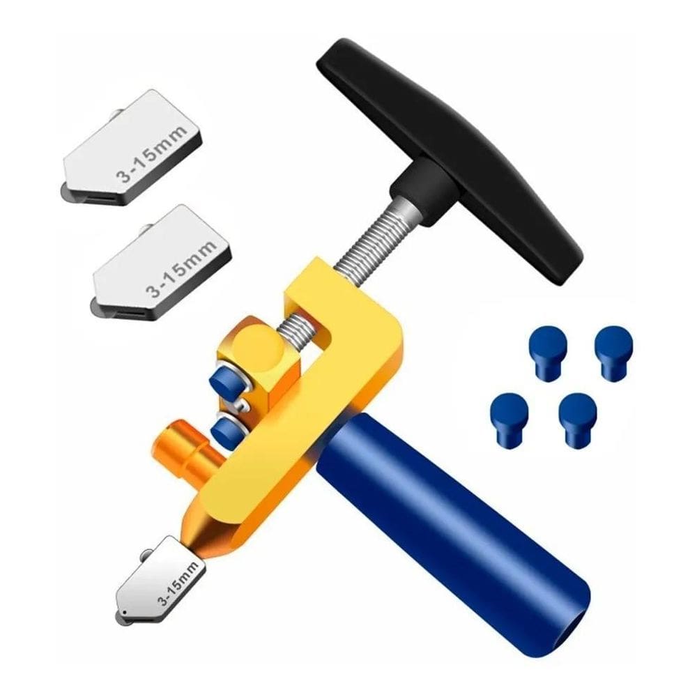 2X Riscador Cortador De Piso Vidro Cerâmica Telhas Manual Pr