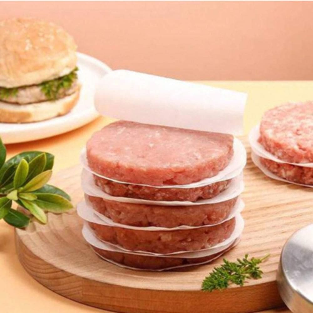 Papel Parafinado De Hamburguer Para Separar 1Kg 11,2Cm