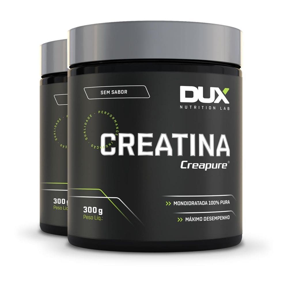 Kit 2 Creatina Dux Creapure Sem Sabor 300G