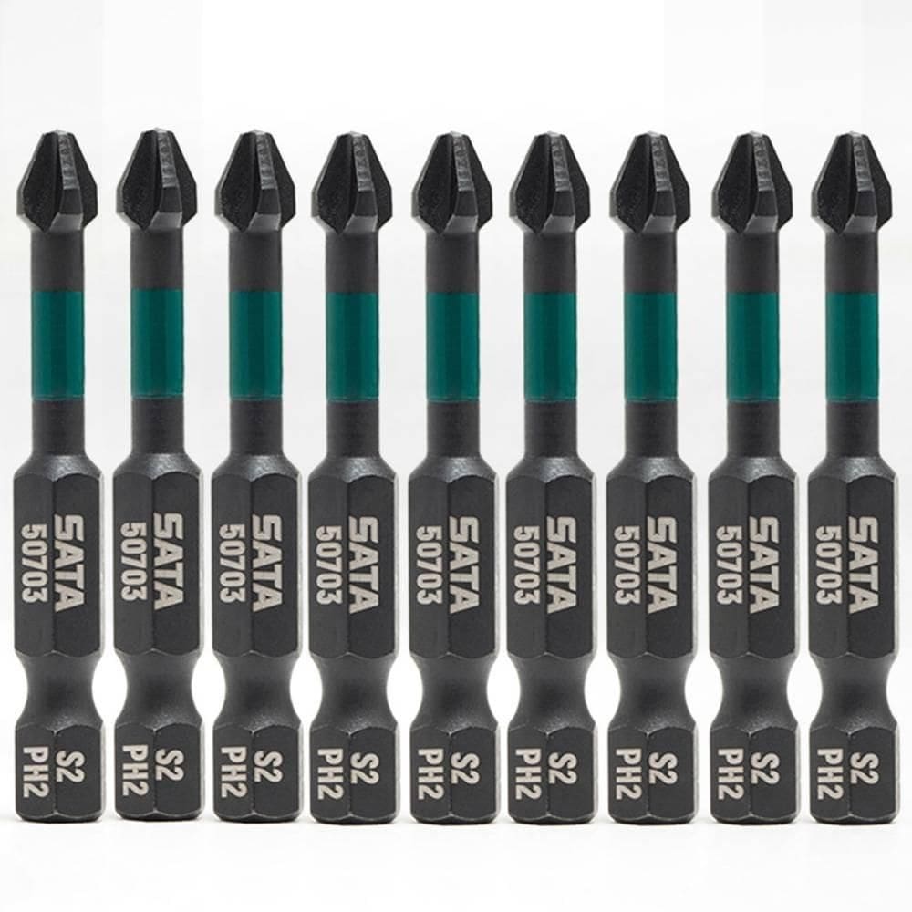 Bit Phillips Impacto Com Encaixe 1/4Pol 50Mm -St59703 Sata