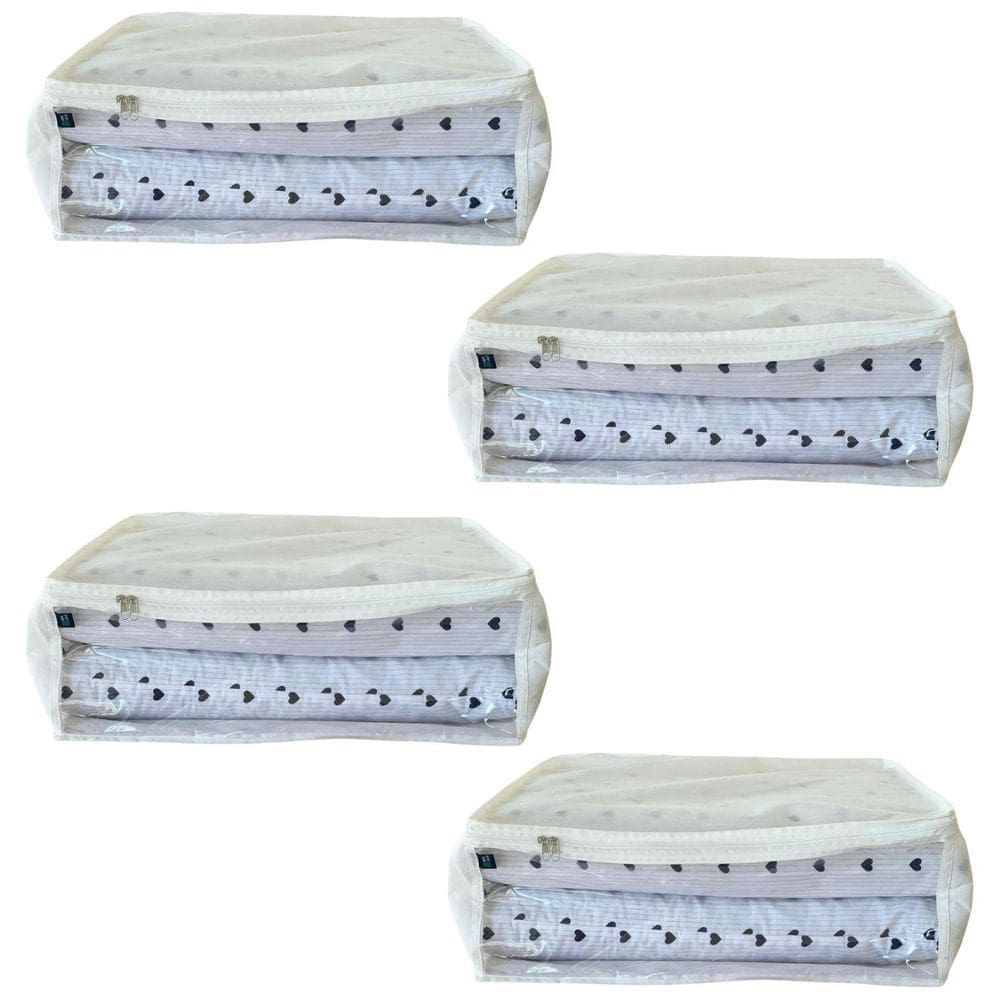 Kit Pack Organizador Multiuso 4 Unidades Tamanho G 20X55X45