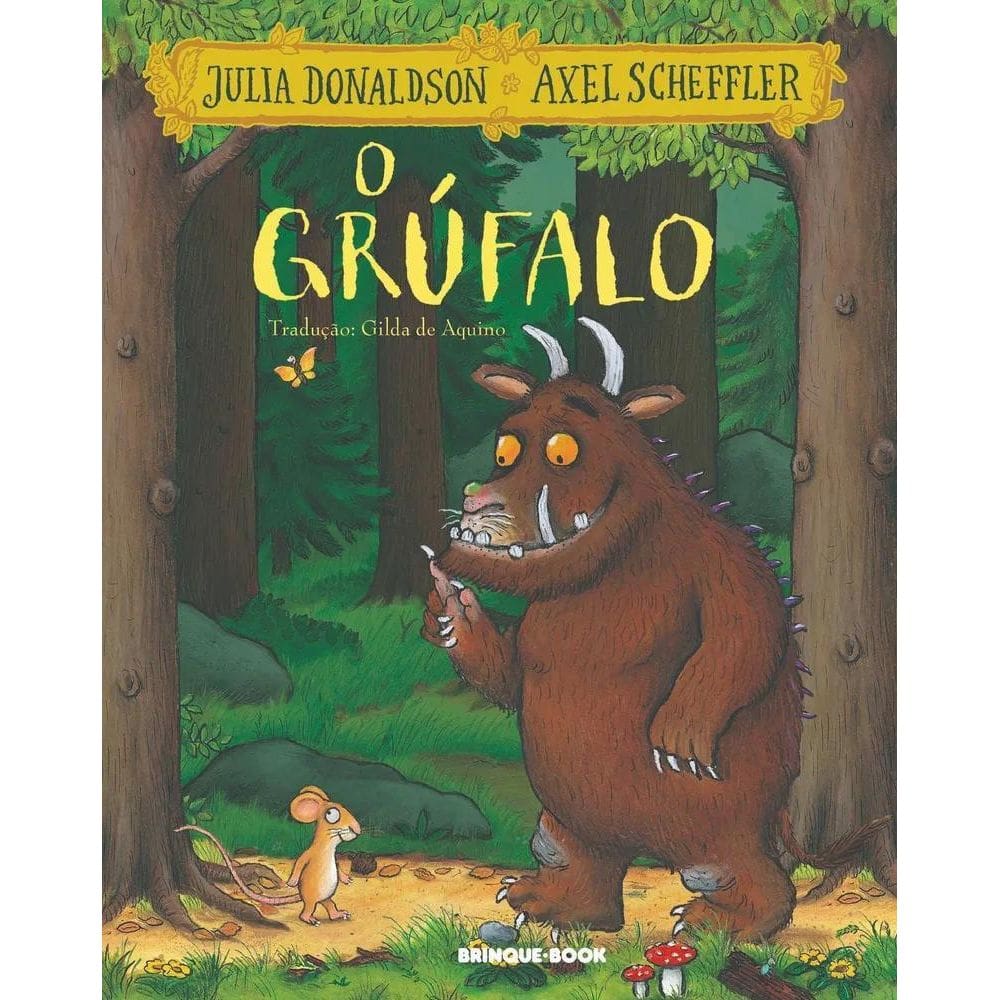 2X Livro O Grúfalo De Julia Donaldson Da Editora Brinque-Boo