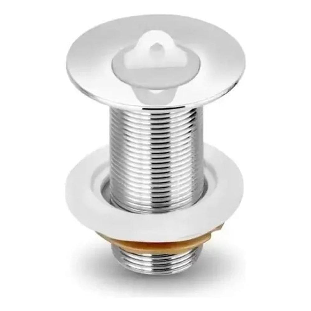 2X Válvula Lavatório 1602 Banheiro Pia Cuba Metal Cromado 7/