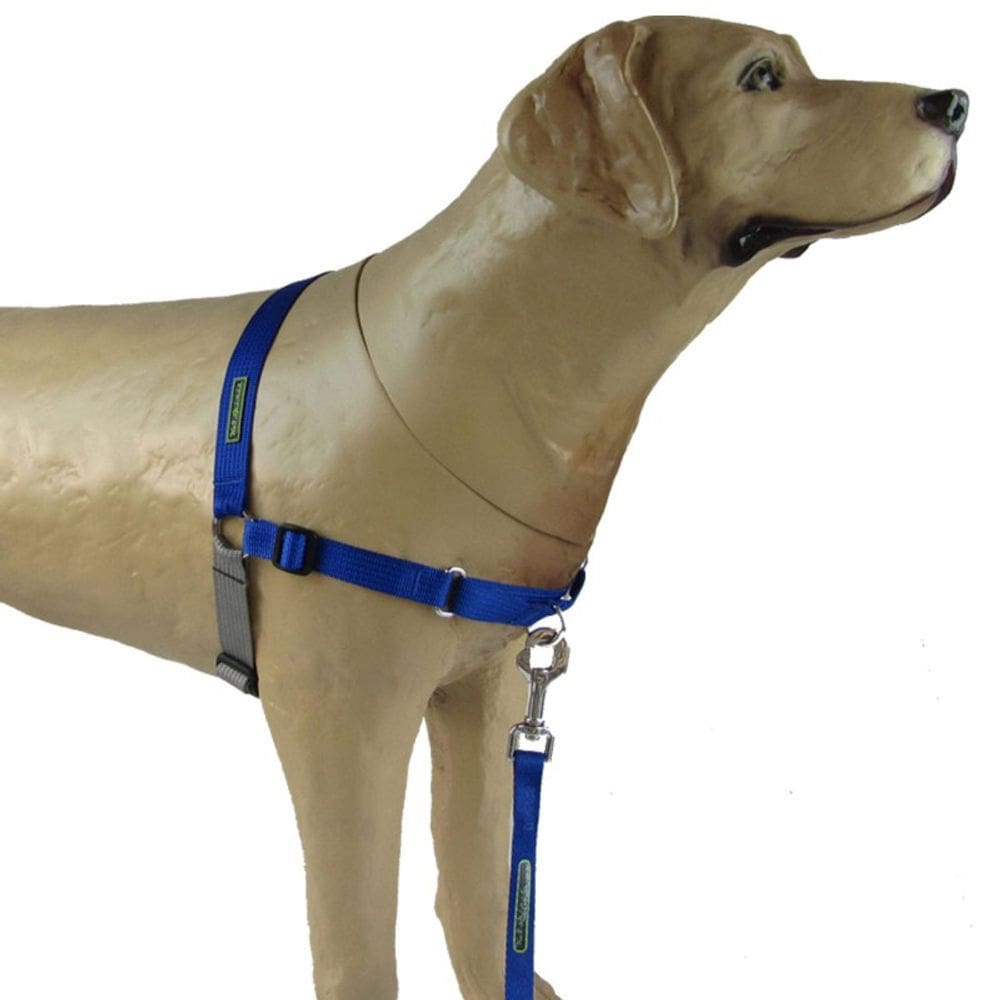 Peitoral Easy Walk Anti Puxão K9 Spirit Azul Tam G