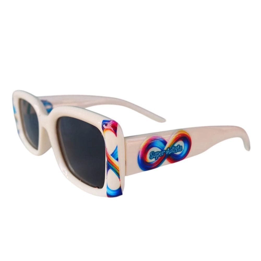 Óculos Escuro Cream Lente Polarizada Autistas + Jogo
