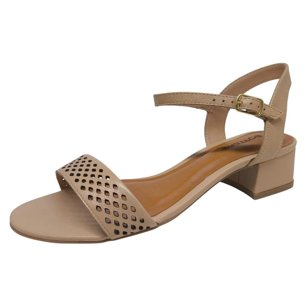 Sandália Feminina Salto Baixo Conforto Elegante Bottero