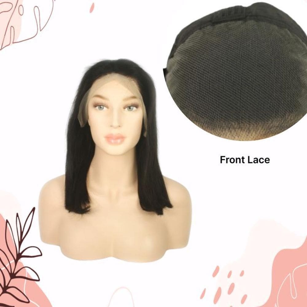 Peruca Front Lace Tzes 100% Cabelo Humano - 40 Cm