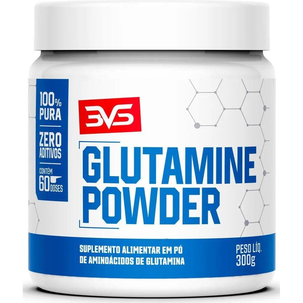 2X Glutamina 100% Pura 300G - Fórmula Exclusiva Com Insumos