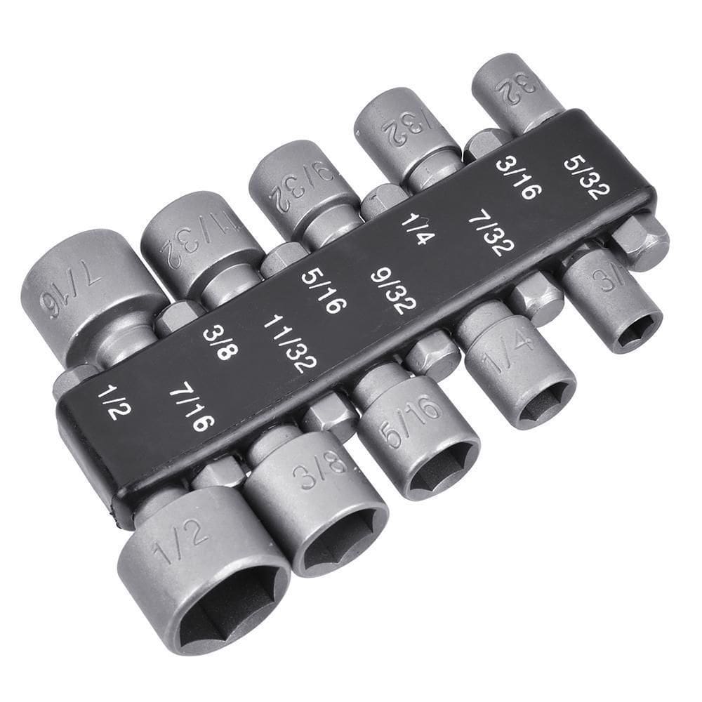 Jogo De Soquetes Canhão 10Pcs 5/32`` Á 1/2``  746020  Onsite