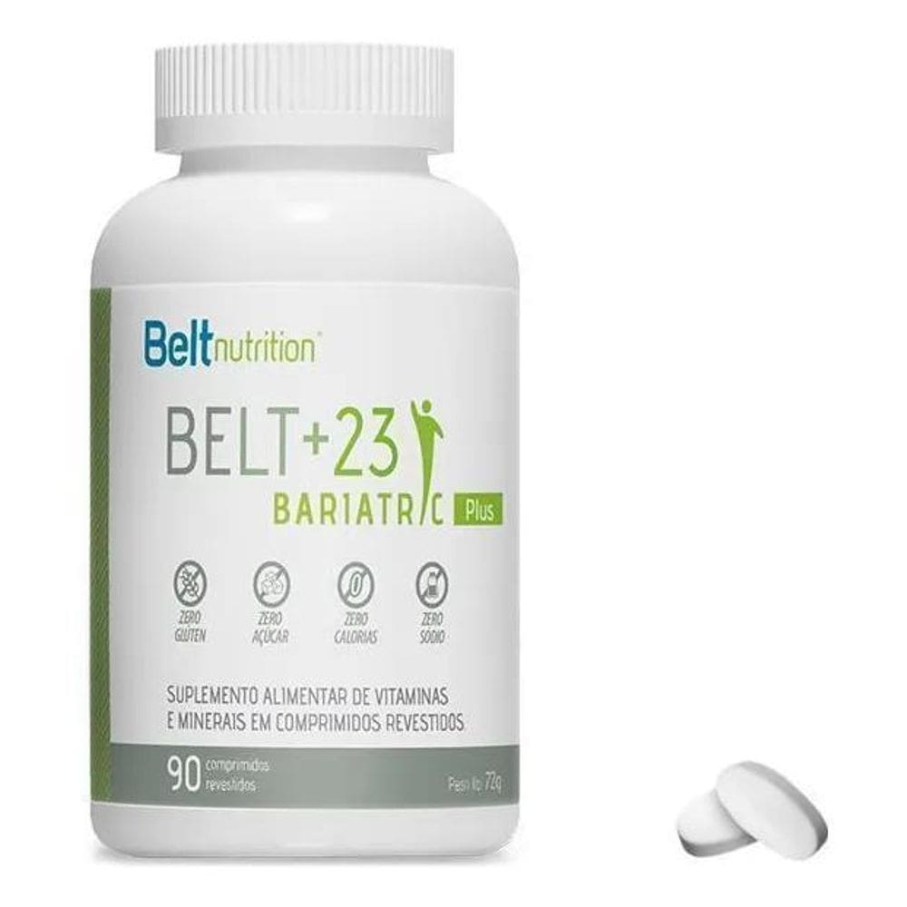 2X Belt +23 Bariatric Tabs Multivitamínico E Multimineral