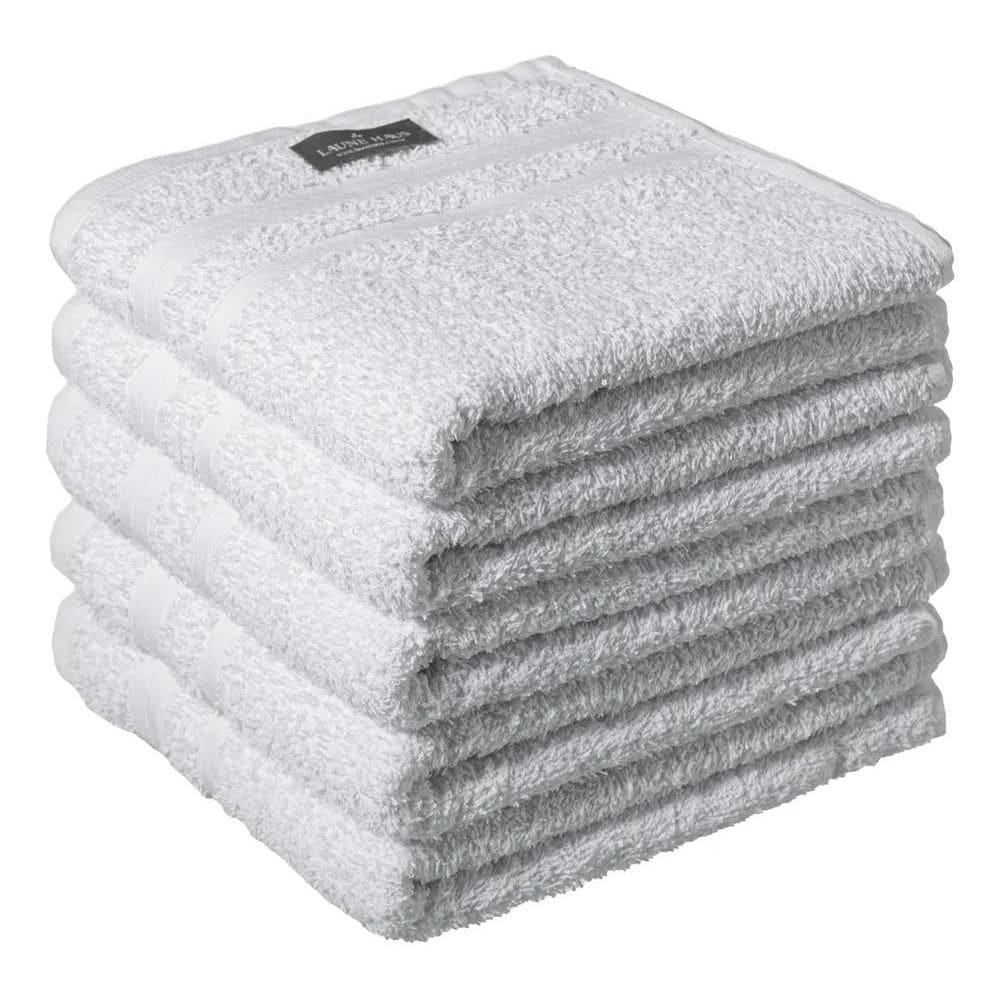 2X Toalha De Rosto Anna Branca Hotel Kit 04 Pçs By Laune Ha