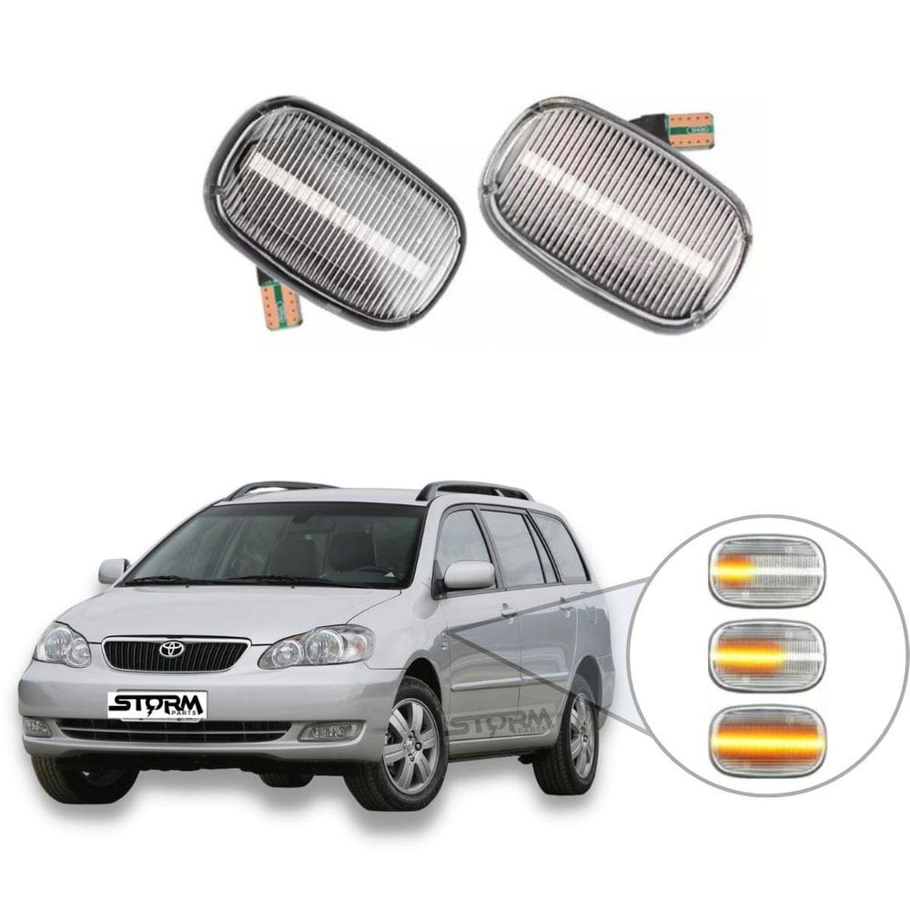 Par De Pisca Seta Dinâmica Toyota Corolla Fielder Sequencial