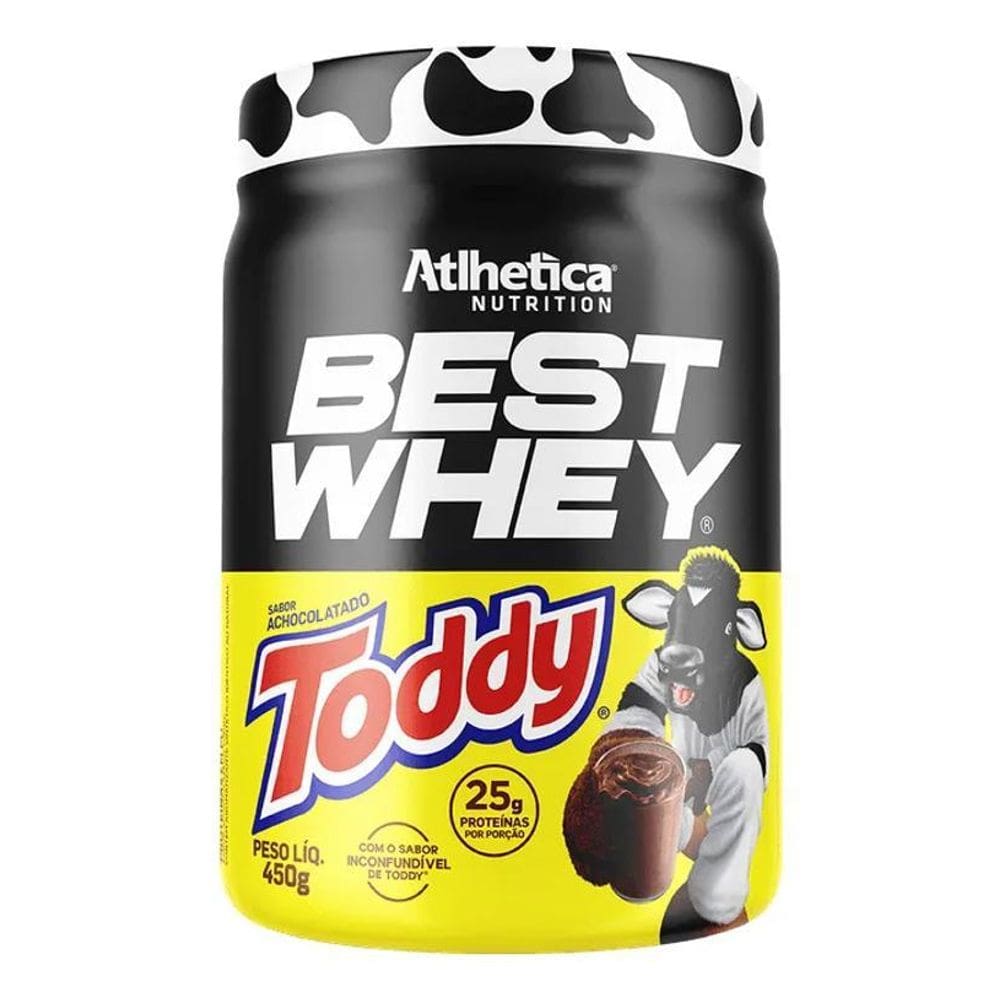 2X Best Whey  450 G  Toddy Atlhetica Nutrition Sabor Sem Sab