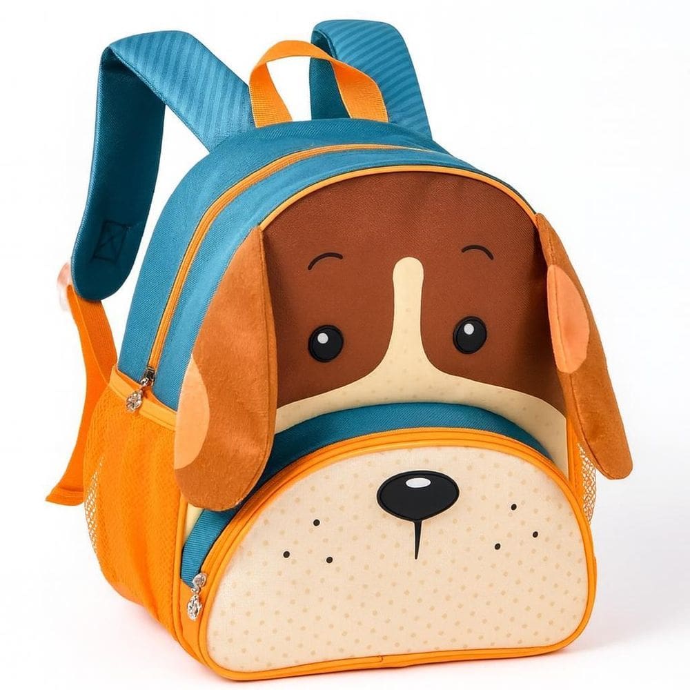 Mochila De Costas Infantil Pets Cachorro Laranja Clio