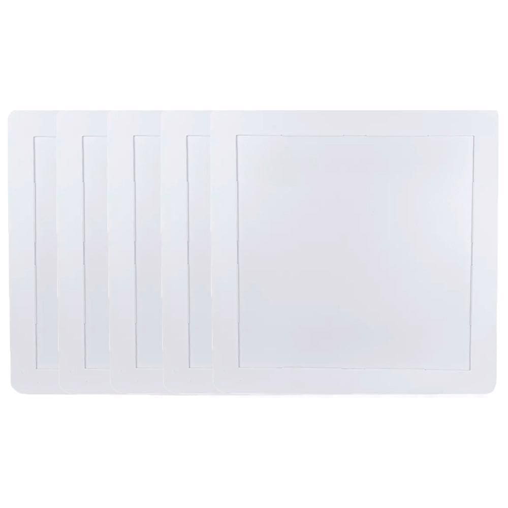 Kit 5 Luminária Plafon Led Quadrado Embutir 24W 6500K - Noll