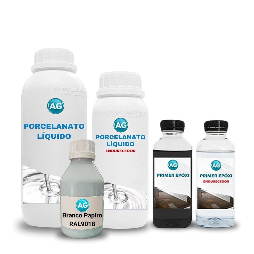 Kit Porcelanato Líquido + Primer Epóxi