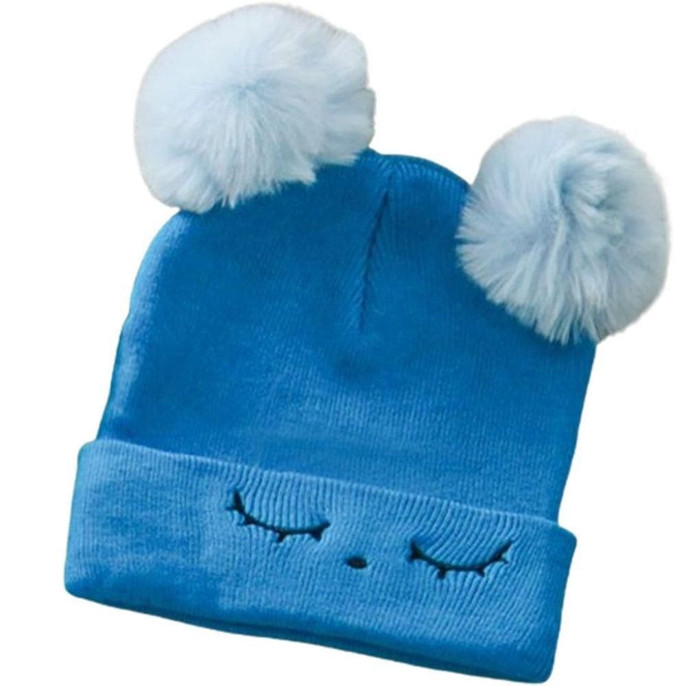 Gorro Funny Para Bebê 36cm A 48cm Azul Cobalto